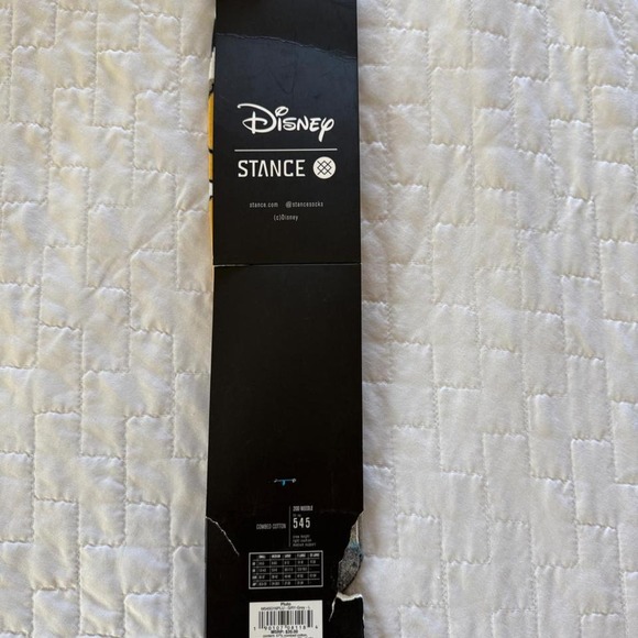 1 PAIR Stance Socks x Disney Pluto Socks Size Large (9-12) Brand‎ New - Picture 2 of 3